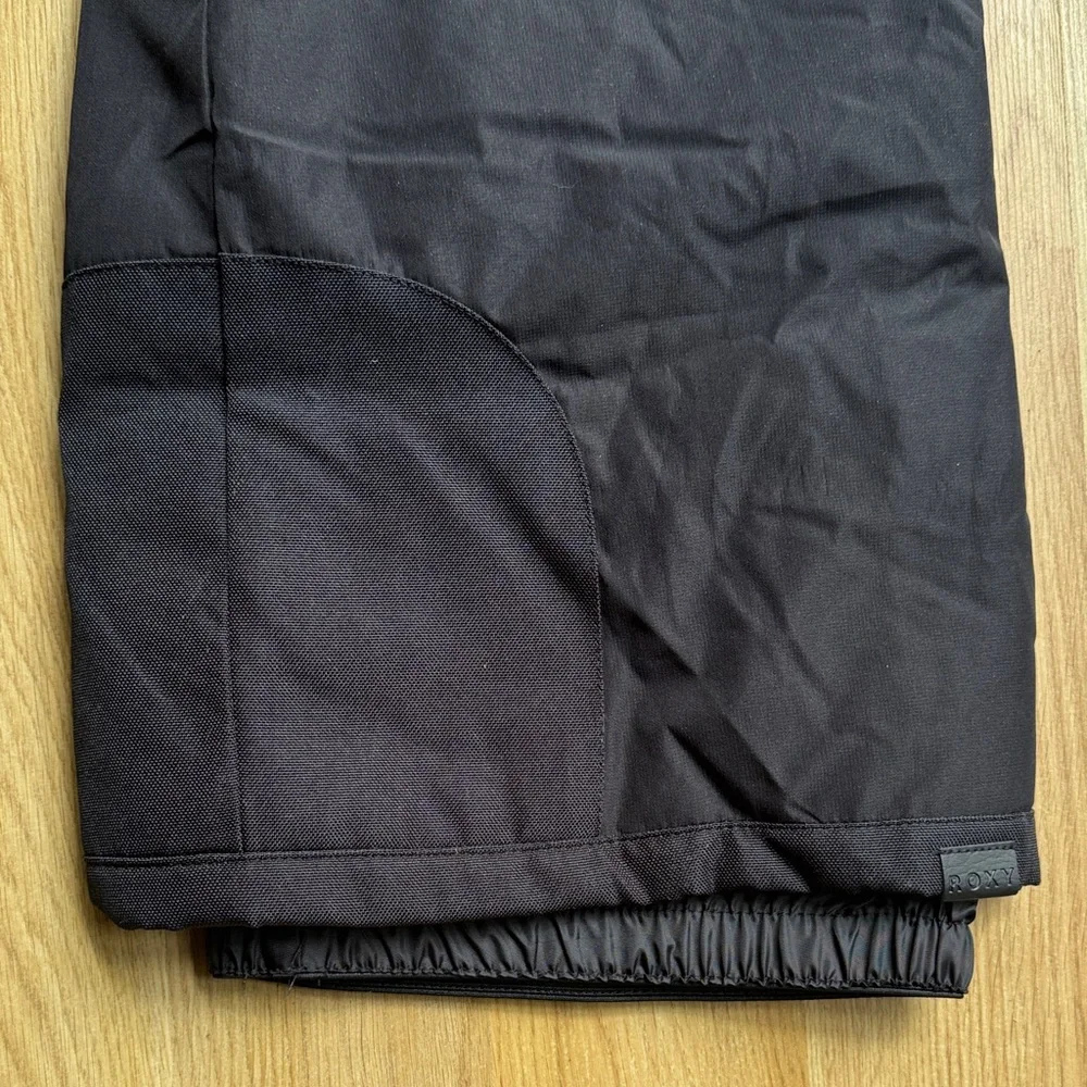 Roxy NEW size Large L snow ski snowboard Black Straight Leg Pants - Picture 2 of 9